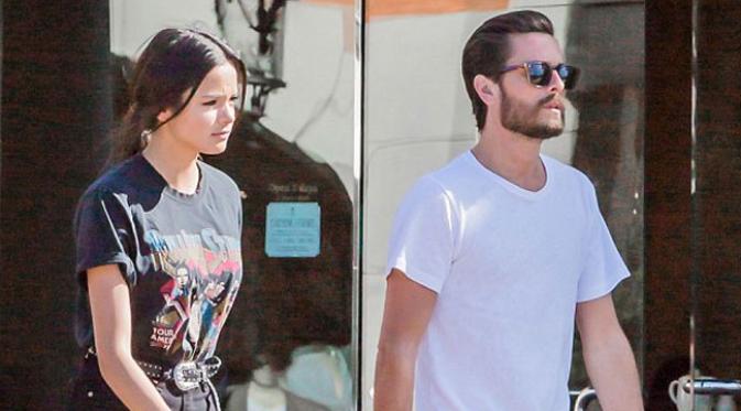 Scott Disick dan Christine Burke (via dailymail.co.uk)