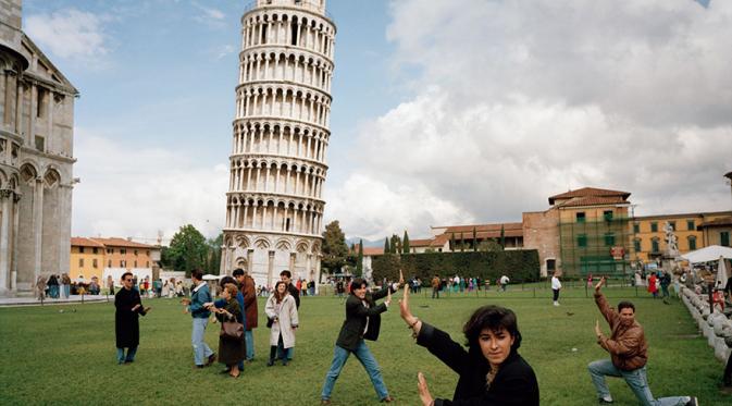 Kenyataan di Menara Pisa, Italia. (Shutterstock)