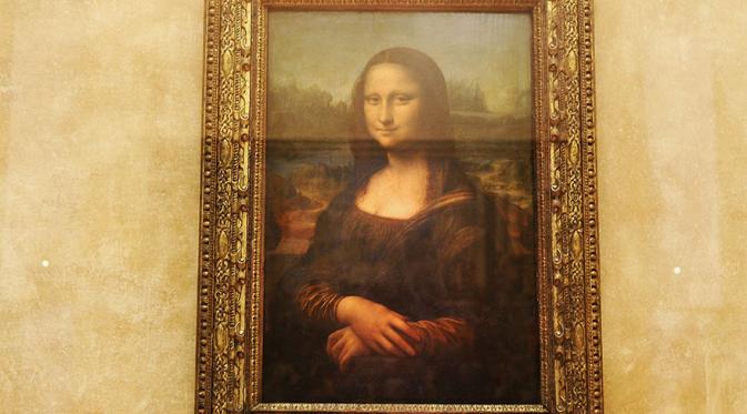 Ekspektasi melihat lukisan Mona Lisa di Museum Louvre, Paris. (Shutterstock)