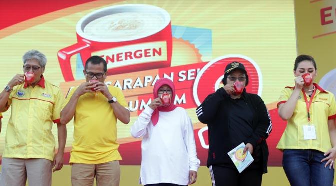 Kampanye Energen 'Sarapan Sehat Sebelum Jam 9' di Pekan Sarapan nasional 2016 yang dilaksanakan serentak di 5 kota: Jakarta, Medan, Jember, Yogyakarta dan Lampung.