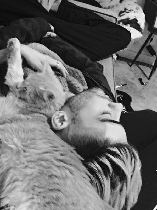 Zayn Malik (via instagram.com/gigihadid/)