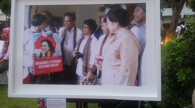 Peluncuran buku Megawati (Liputan6.com/ Delvira Chaerani Hutabarat)
