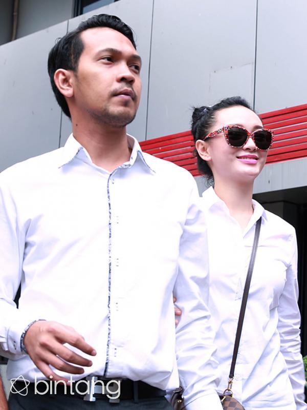 Zaskia Gotik dan Arief Fitriansah. (Deki Prayoga/bintang.com)