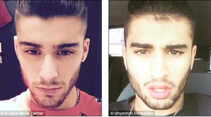 Zayn Malik dan Shyan Ranje (Daily Mail)