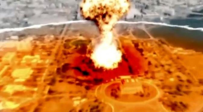 Korut Rilis Film Propaganda Perlihatkan Ibukota AS Dibom Nuklir (DPRK Today/ Guardian)