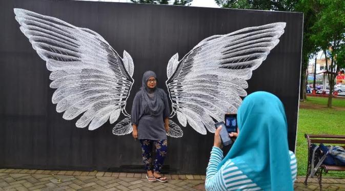 Sudut-sudut selfie seru di Kota Malang (Liputan6.com/Zainul Arifin)