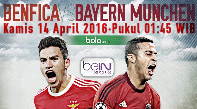 Benfica vs Bayern Munchen (Bola.com/Samsul Hadi).