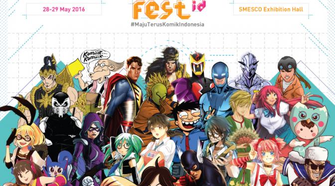 ComicFest ID 2016 siap mendukung komikus Indonesia untuk bersaing di era Masyarakat Ekonomi Asean (MEA). Ada apa saja?