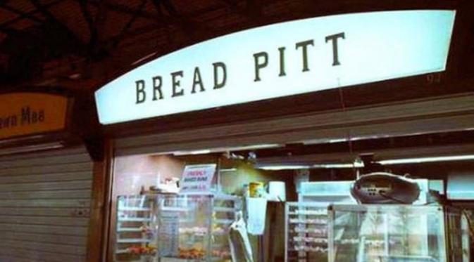 Bread Pitt. (Via: twitter.com/imandita)