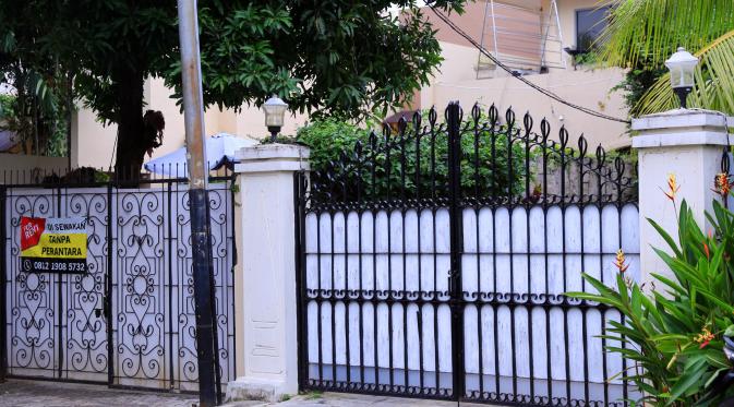 Kediaman Rianti Sofyan Ibunda Marshanda. Di sinilah Caca berdomisili selum ia pindah ke apartemen. (Adrian Putra/bintang.com)