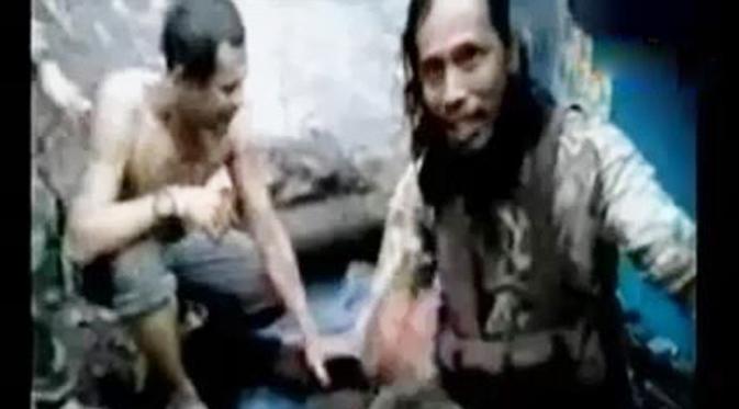 Video amatir yang diduga kuat memuat kelompok teroris Santoso beredar di Poso.