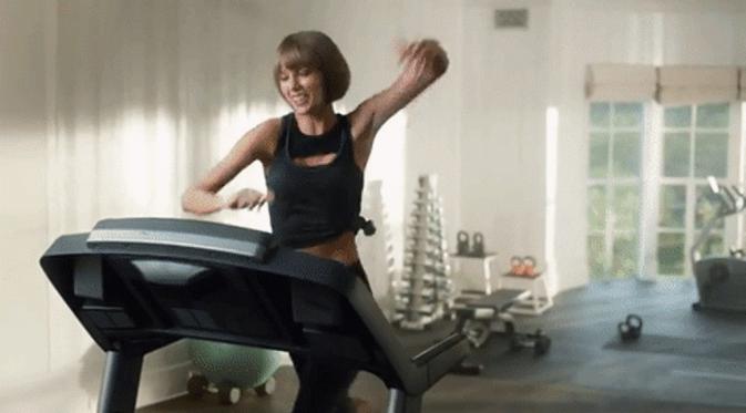 Taylor swift vs treadmill, (Ghipfy)