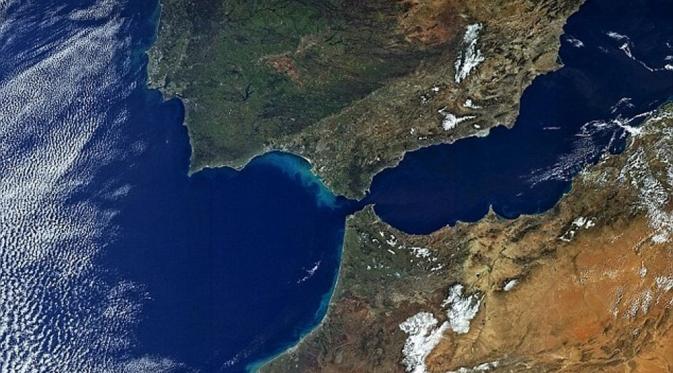 Satelit ESA juga menangkap penampakan Semenanjung Iberia dari angkasa (ESA)