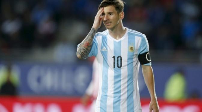 Kapten Timnas Argentina, Lionel Messi (101 Great Goals / Liputan6)