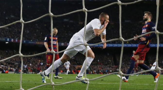 Real Madrid menang 2-1 (Foto: Reuters)