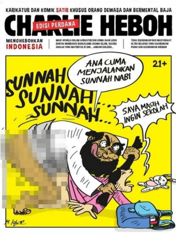 Edisi Perdana Charlie Heboh. (Foto: Istimewa)