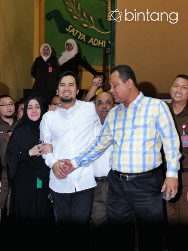 Saipul Jamil dipindah ke Cipinang dari Kejaksaan Jakarta Utara. (Adrian Putra/bintang.com)