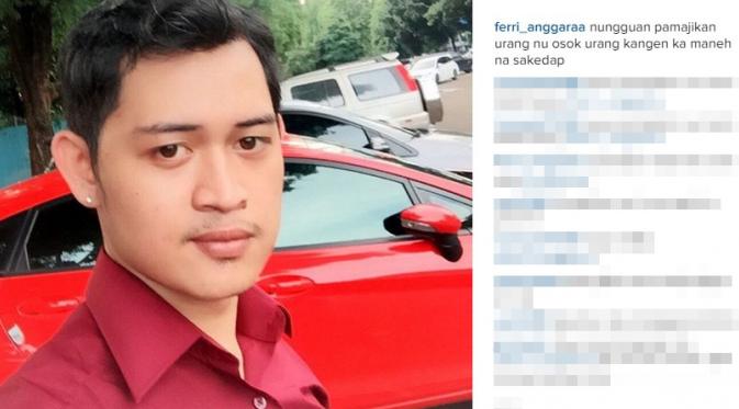 Ferry Anggara, suami Elly Sugigi (Instagram)