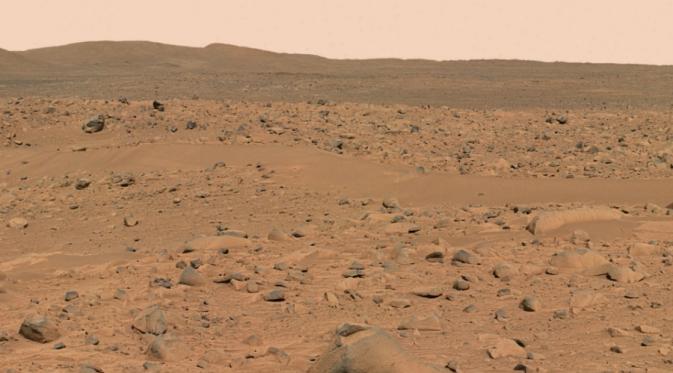 Permukaan Mars (Foto: NASA).