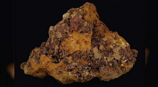 Mineral jarosit (Foto: rruff.info).