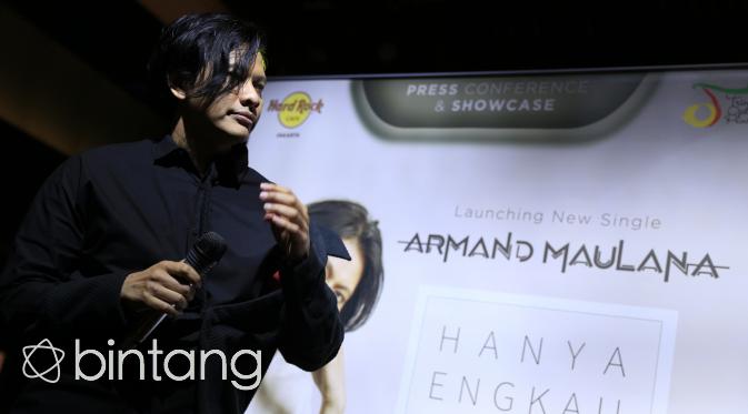  Launching single Armand Maulana. (Adrian Putra/Bintang.com)