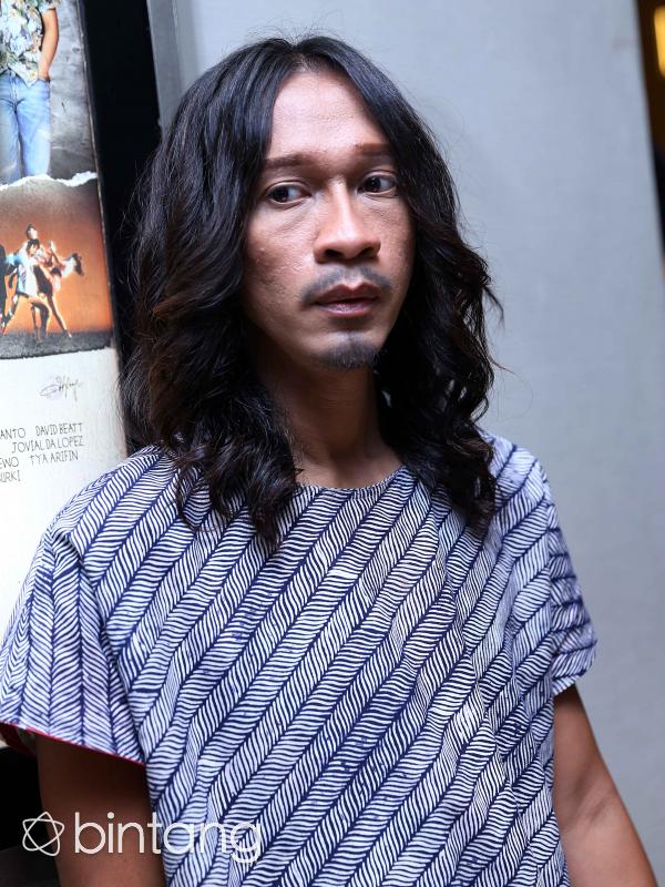 Selain sebagai pemeran, Aming kini menjadi sutradara dalam film 'Gila Jiwa' yang disutradarai oleh empat orang lainnya. (Nurwahyunan/Bintang.com)