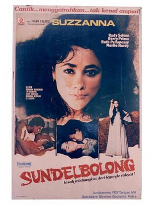 Sundel Bolong, film horor yang dibintangi Suzanna. Foto: via perfilman.perpusnas.go.id