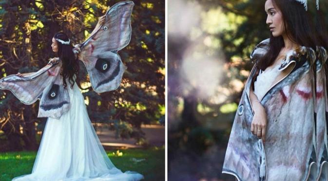 Begini jadinya kalau kamu bergaya seperti kupu-kupu. (via: boredpanda.com)