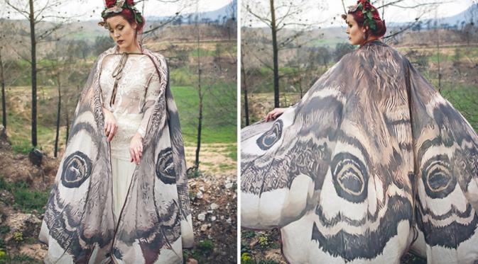 Begini jadinya kalau kamu bergaya seperti kupu-kupu. (via: boredpanda.com)