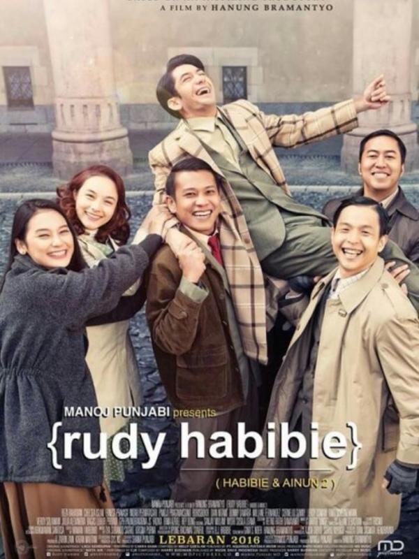 Poster film Rudy Habibie. foto: twitter