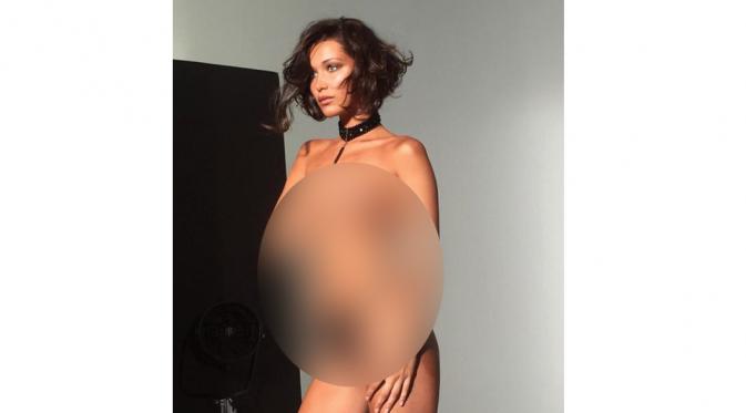 Bella Hadid pamer tubuh seksinya di Instagram, (Instagram)