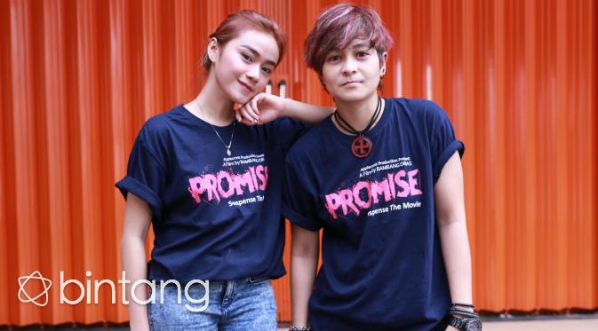 Menurut sang produser film Promise, The Virgin merilis single yang bertajuk 'Bungkam'. Tak hanya itu, single tersebut rupanya begitu kontras dengan film yang dibintanginya. (Adrian Putra/Bintang.com)