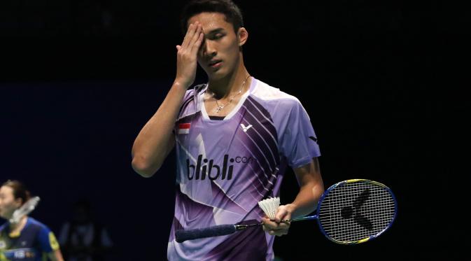 Penampilan Jonatan Christie di Malaysia Open Super Series Premier 2016 mendapat pujian dari pelatih tunggal putra Hendri Saputra. (Liputan6.com/Humas PP PBSI)