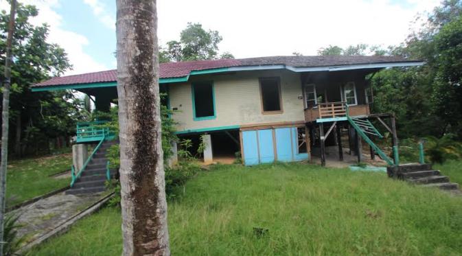 Rumah panggung Balikpapan terancam hilang (Liputan6.com / Abelda Gunawan)