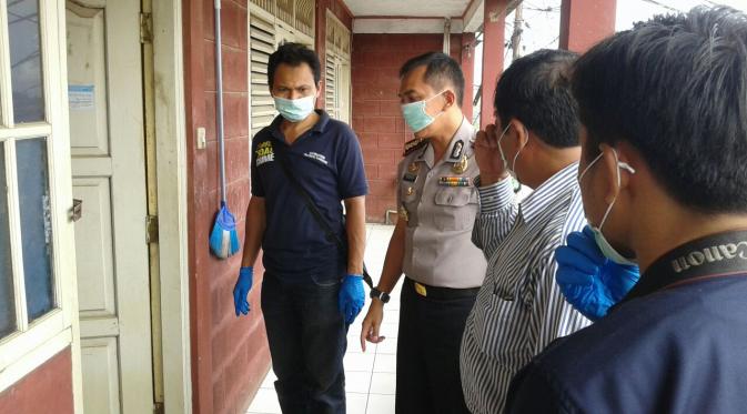 Kontrakan perempuan misterius yang ditemukan tewas dimutilasi di Cikupa, Tangerang. (Liputan6.com/Pramita)