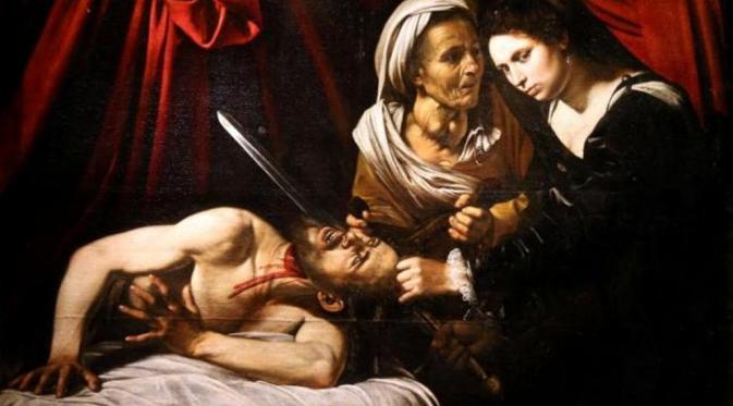 Lukisan 'Judith Beheading Holofernes' dengan tema mengerikan (Reuters)
