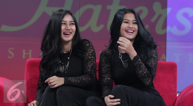 Duo Serigala saat menghadiri acara Dear Haters di SCTV Tower, Jakarta, beberapa waktu lalu (Liputan6.com/Angga Yuniar)