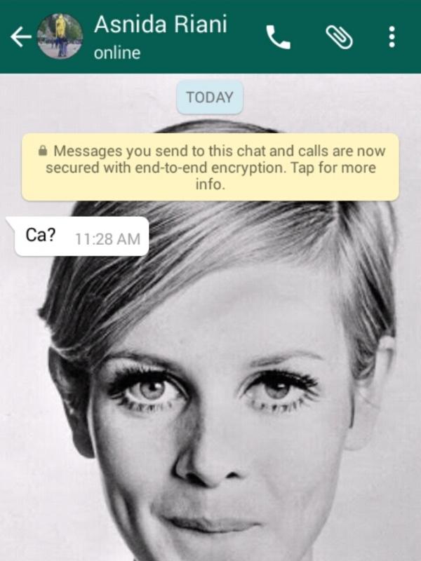 Manggil nama. (Via: Bintang.com/Febriyani Frisca)