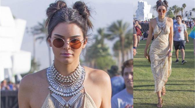Kendall Jenner dalam Coachella 2016.