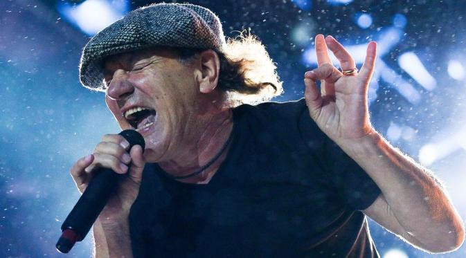 Mantan vokalis AC/DC, Brian Johnson. (irishmirror.ie)