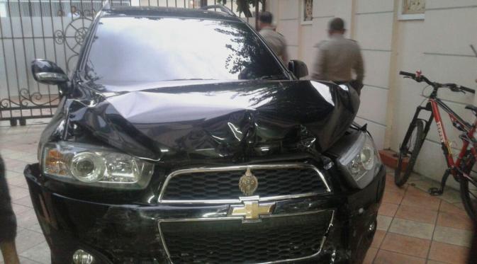 Mobil yang ditabrak Toyota Alphard di Jl Senopati