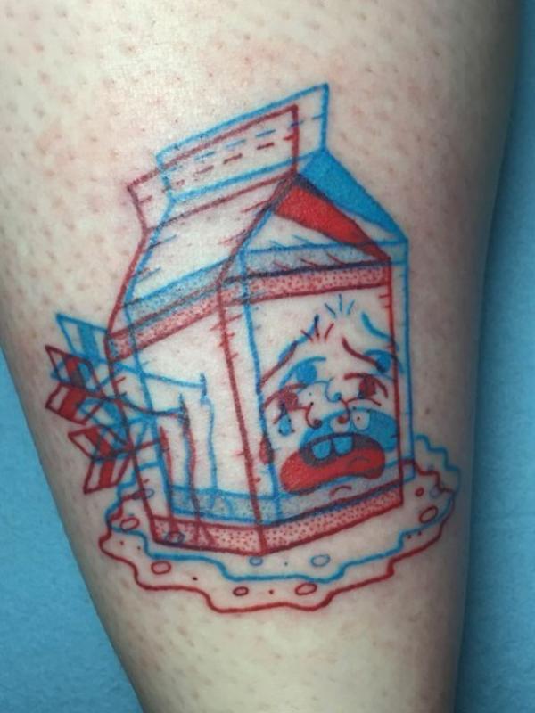 Tak kalah menarik, tatto 3D ini punya dara tarik sendiri untuk penampilan kamu loh. (via: buzzfeed.com)