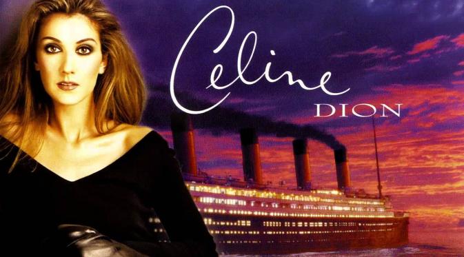 Soundtrack film Titanic dinyanyikan oleh Celine Dion. Foto: Youtube