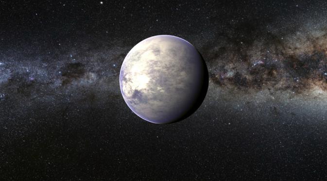 Ilustrasi salah satu exoplanet, Tau Ceti e (PHL @UPL Arecibo).