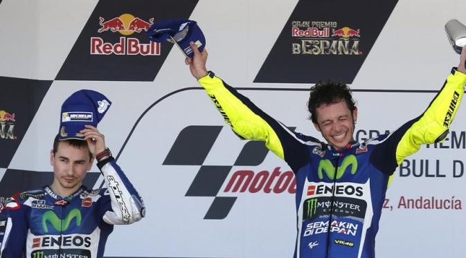 Valentino Rossi mengaku mengalami akhir pekan sempurna karena sukses juara setelah start dari pole, serta ukir fastest lap di MotoGP Jerez. 