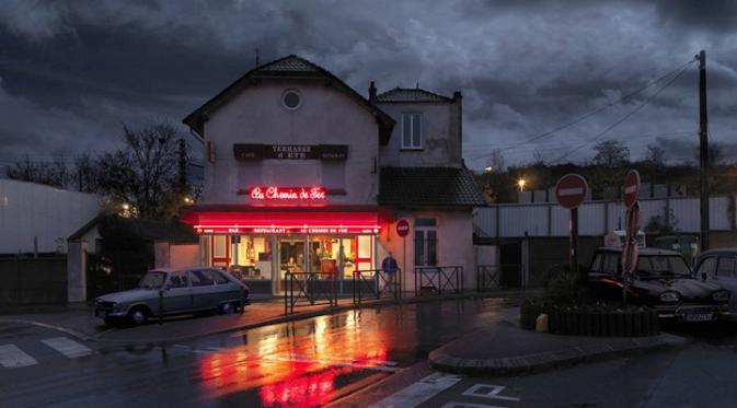Foto Ini Abadikan Kafe di Paris Sebelum Mereka Menghilang. Sumber : mymodernmet.com