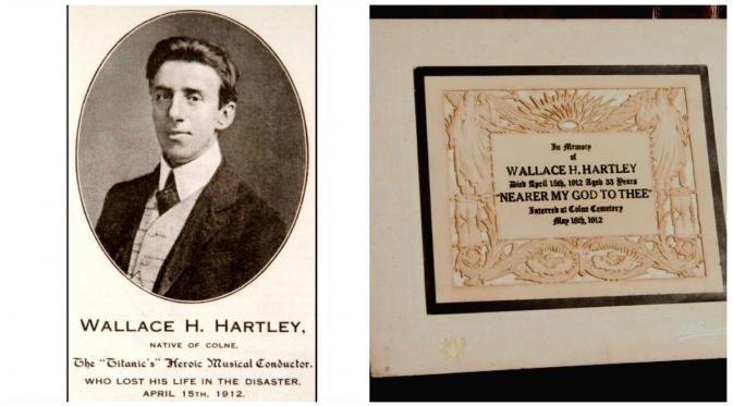 Wallace Hartley, pimpinan musisi di Titanic, terus memainkan musik untuk menenangkan para penumpang selagi kapal mulai tenggelam. (Sumber The Mirror)