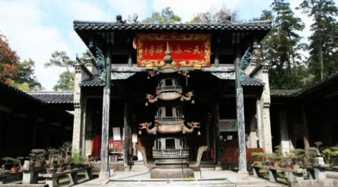 Kuil di Tianxin Yongle (youlinmagazine.com).