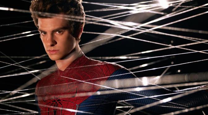 Andrew Garfield sebagai Spider-Man di layar lebar. (Columbia Pictures)