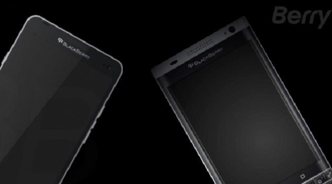 Render dua smartphone Android terbaru dari BlackBerry (sumber: timesnews.co.uk)